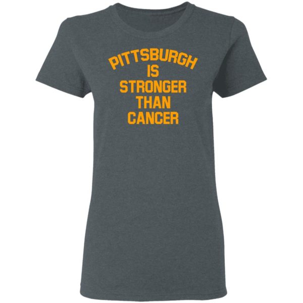 Mike Tomlin Pittsburgh Is Stronger Than Cancer Shirt