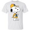 Snoopy Georgia Bulldogs NCAA Double Middle Fingers Fck You Shirt