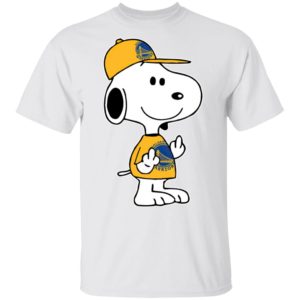 Oakland Raiders Snoopy Double Middle Fingers Fck You T-Shirt - T