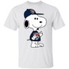 Snoopy LA Galaxy MLS Double Middle Fingers Fck You Shirt