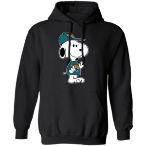 Snoopy Jacksonville Jaguars NFL Double Middle Fingers Fck You Shirt