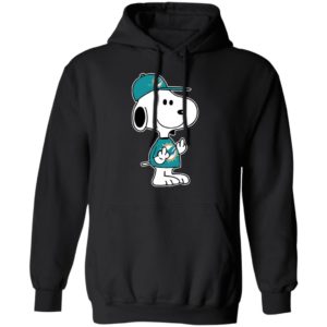 Snoopy Miami Dolphins NFL Double Middle Fingers Fck You Shirt
