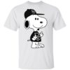 Snoopy Los Angeles Chargers NFL Double Middle Fingers Fck You Shirt