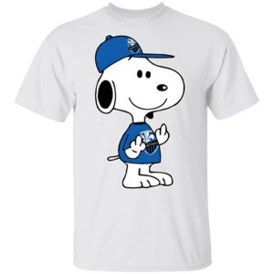 Snoopy Montreal Impact MLS Double Middle Fingers Fck You Shirt