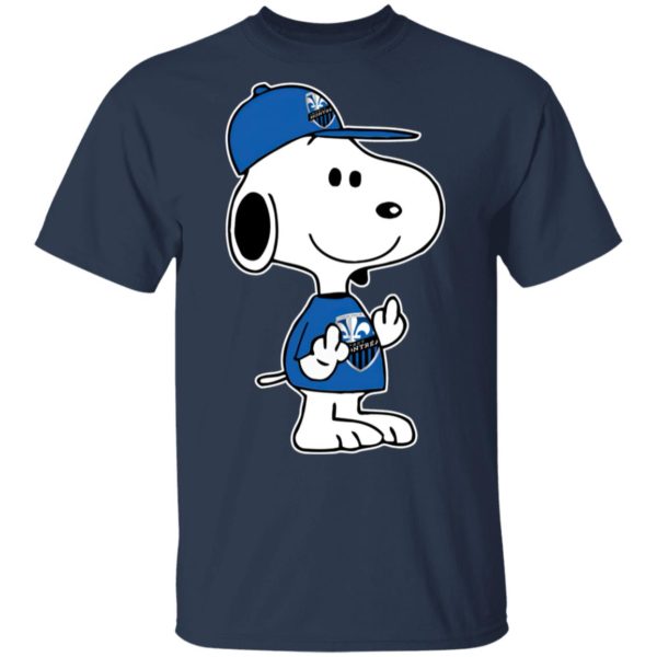 Snoopy Montreal Impact MLS Double Middle Fingers Fck You Shirt