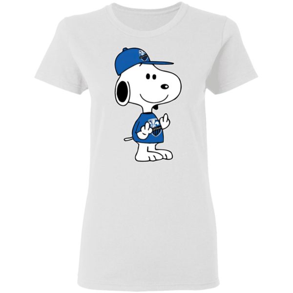 Snoopy Montreal Impact MLS Double Middle Fingers Fck You Shirt