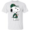 Snoopy Minnesota Vikings NFL Double Middle Fingers Fck You Shirt