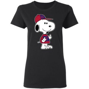 Snoopy New York Giants NFL Double Middle Fingers Fck You Shirt