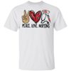 Diamond Peace Love And Nursing 2021 Shirt