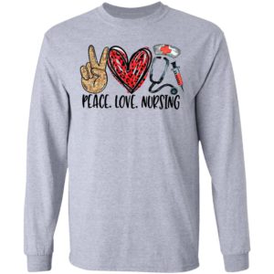 Diamond Peace Love And Nursing 2021 Shirt