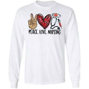 Diamond Peace Love And Nursing 2021 Shirt