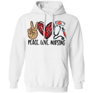 Diamond Peace Love And Nursing 2021 Shirt