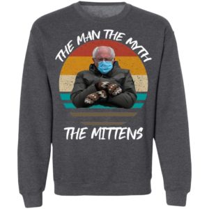 Bernie Sanders The Man The Myth The Mittens 2021 Inauguration Shirt