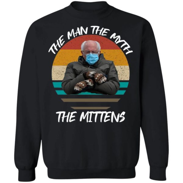 Bernie Sanders The Man The Myth The Mittens 2021 Inauguration Shirt