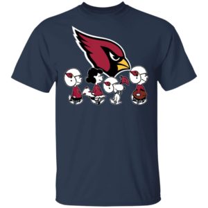 The Peanuts Snoopy And Friends Cheer For The Arizona Cardinals NFL Shirt