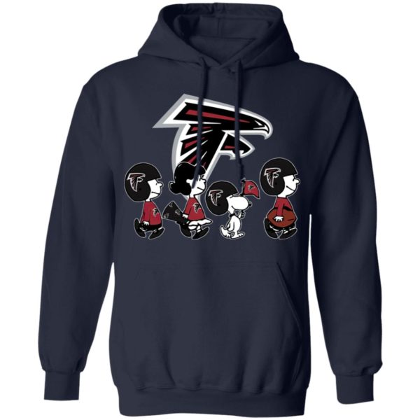 The Peanuts Snoopy And Friends Cheer For The Atlanta Falcons NFL Shirt