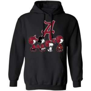 The Peanuts Snoopy And Friends Cheer For The Alabama Crimson Tide NCAA Shirt