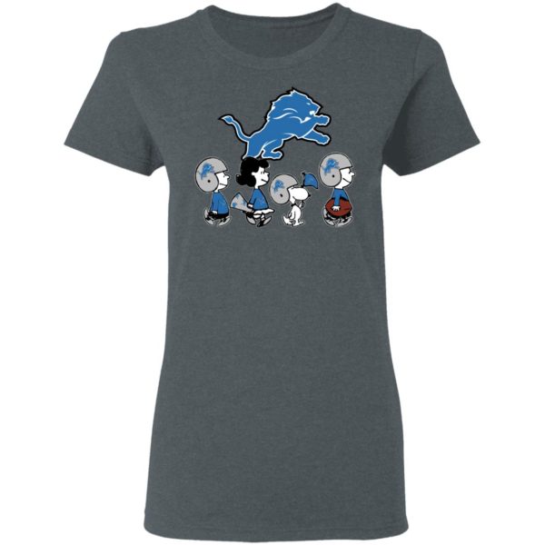 The Peanuts Snoopy And Friends Cheer For The Detroit Lions NFL Shirt
