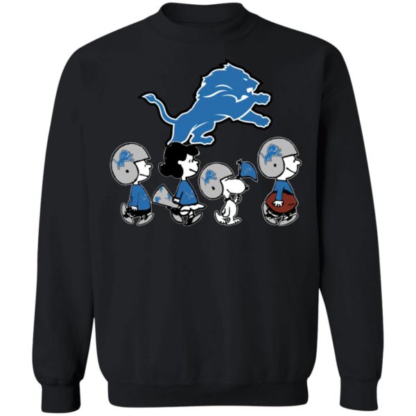 The Peanuts Snoopy And Friends Cheer For The Detroit Lions NFL Shirt