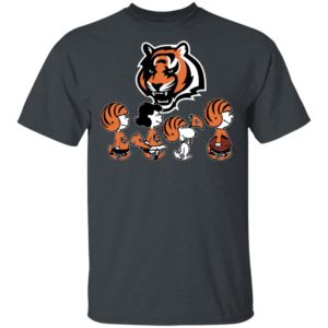 The Peanuts Snoopy And Friends Cheer For The Cincinnati Bengals NFL Shirt