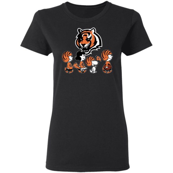 The Peanuts Snoopy And Friends Cheer For The Cincinnati Bengals NFL Shirt