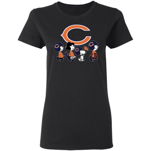 The Peanuts Snoopy And Friends Cheer For The Chicago Bears NFL Shirt