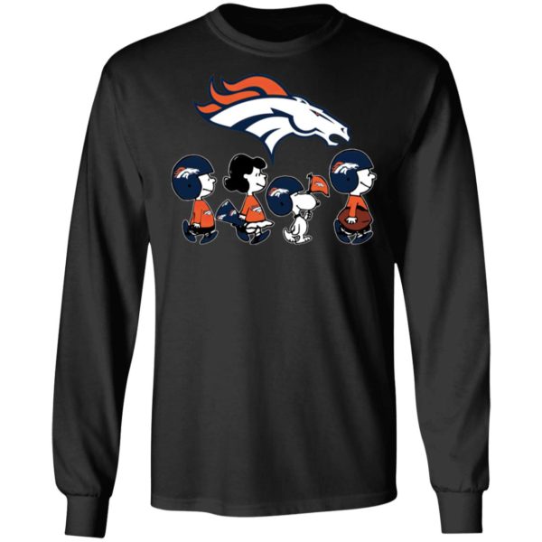 The Peanuts Snoopy And Friends Cheer For The Denver Broncos NFL Shirt