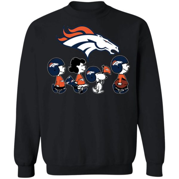 The Peanuts Snoopy And Friends Cheer For The Denver Broncos NFL Shirt