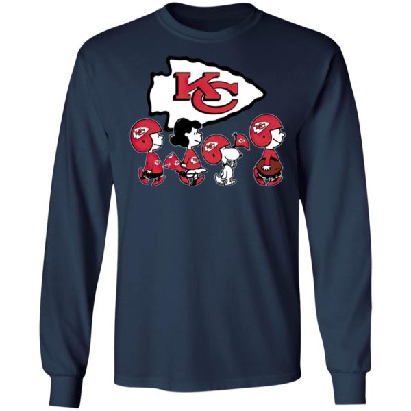 The Peanuts Snoopy And Friends Cheer For The Kansas City Chiefs NFL Shirt