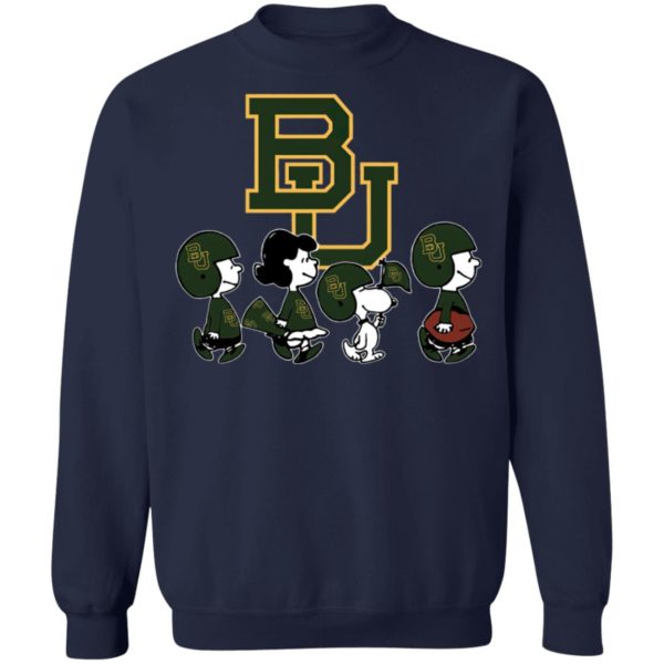 The Peanuts Snoopy And Friends Cheer For The Baylor Bears NCAA Shirt
