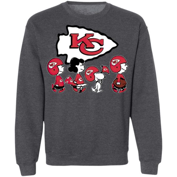 The Peanuts Snoopy And Friends Cheer For The Kansas City Chiefs NFL Shirt