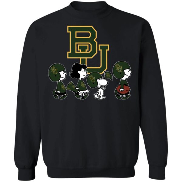 The Peanuts Snoopy And Friends Cheer For The Baylor Bears NCAA Shirt