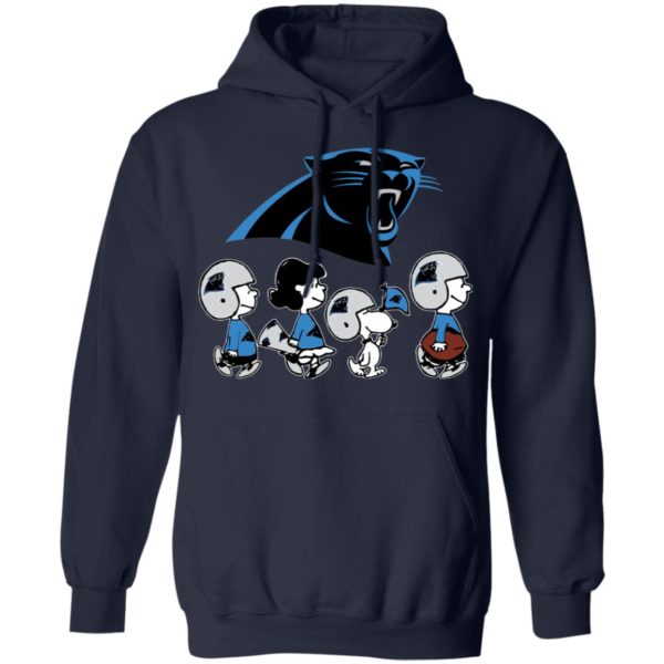 The Peanuts Snoopy And Friends Cheer For The Carolina Panthers NFL Shirt