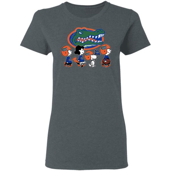 The Peanuts Snoopy And Friends Cheer For The Florida Gators NCAA Shirt
