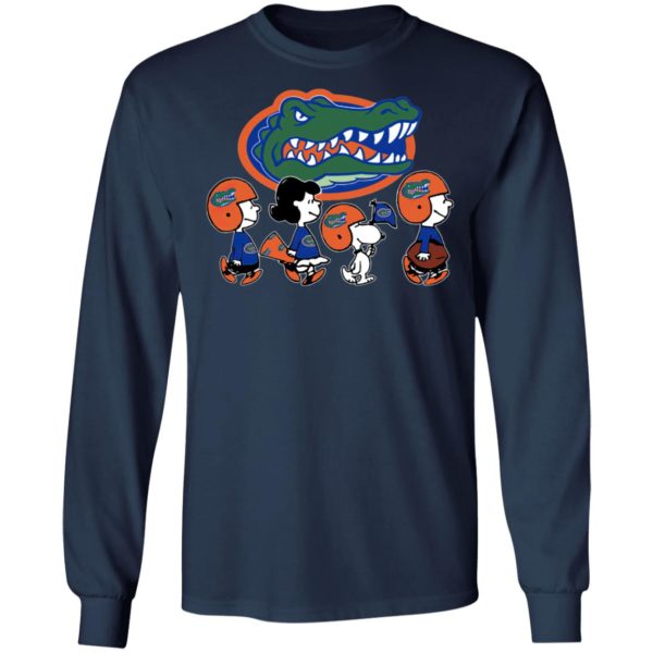 The Peanuts Snoopy And Friends Cheer For The Florida Gators NCAA Shirt