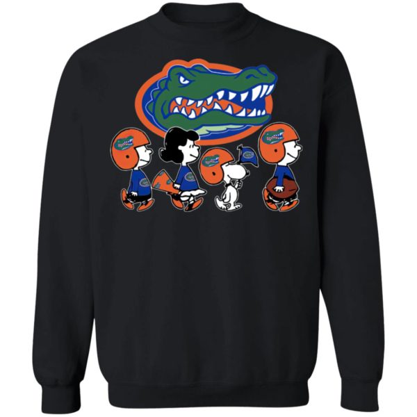 The Peanuts Snoopy And Friends Cheer For The Florida Gators NCAA Shirt