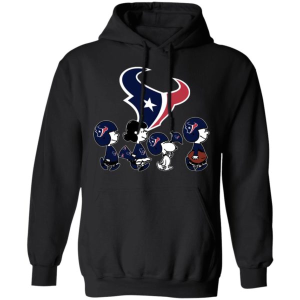 The Peanuts Snoopy And Friends Cheer For The Houston Texans NFL Shirt