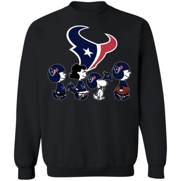 The Peanuts Snoopy And Friends Cheer For The Houston Texans NFL Shirt