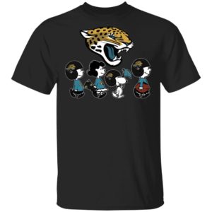 The Peanuts Snoopy And Friends Cheer For The Jacksonville Jaguars NFL Shirt