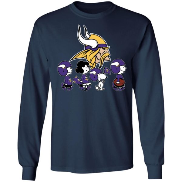 The Peanuts Snoopy And Friends Cheer For The Minnesota Vikings NFL Shirt