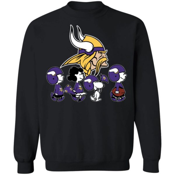 The Peanuts Snoopy And Friends Cheer For The Minnesota Vikings NFL Shirt