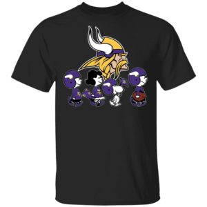 The Peanuts Snoopy And Friends Cheer For The Minnesota Vikings NFL Shirt