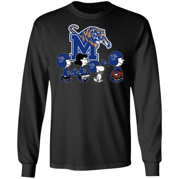 The Peanuts Snoopy And Friends Cheer For The Memphis Tigers NCAA Shirt