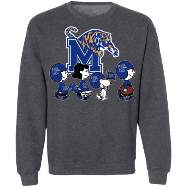 The Peanuts Snoopy And Friends Cheer For The Memphis Tigers NCAA Shirt