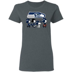 The Peanuts Snoopy And Friends Cheer For The Seattle Seahawks NFL Shirt