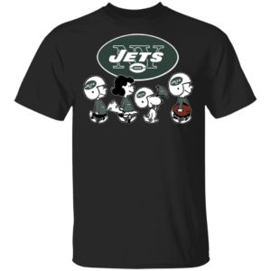 The Peanuts Snoopy And Friends Cheer For The New York Jets NFL Shirt