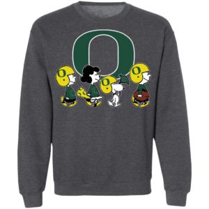 The Peanuts Snoopy And Friends Cheer For The Oregon Ducks NCAA Shirt