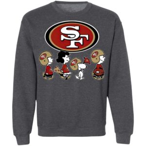 The Peanuts Snoopy And Friends Cheer For The San Francisco 49ers NFL Shirt