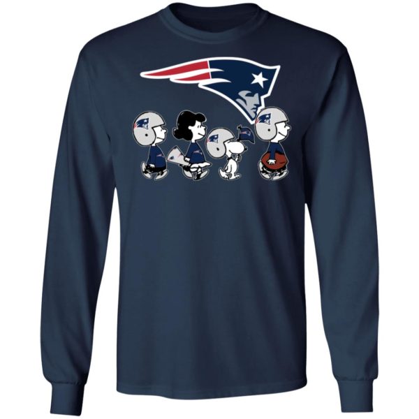 The Peanuts Snoopy And Friends Cheer For The New England Patriots NFL Shirt