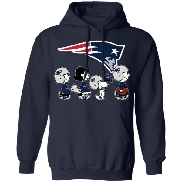 The Peanuts Snoopy And Friends Cheer For The New England Patriots NFL Shirt